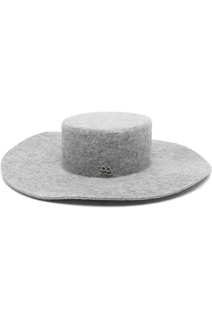 Ruslan Baginskiy Sombrero fedora con aplique del logo