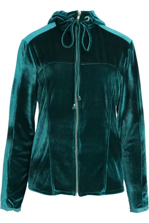 AMIR SLAMA Chaqueta de velour con capucha