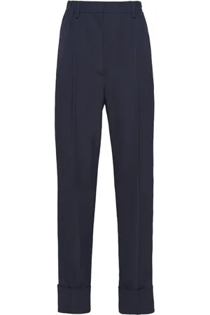 Prada Pantalones de vestir con pinzas