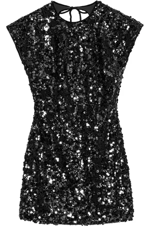 Ganni Vestido corto con lentejuelas
