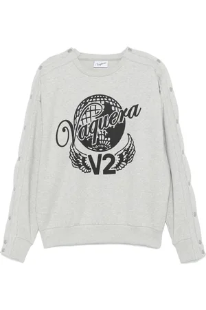 Vaquera Sudadera con logo estampado