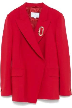 Casablanca Blazer asimétrico con doble botonadura