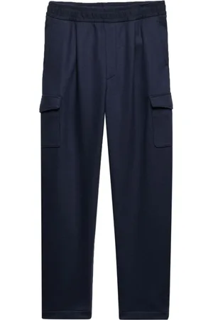 Prada Pantalones cargo con parche del logo