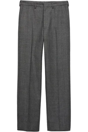 Prada Pantalones con motivo pied de poule