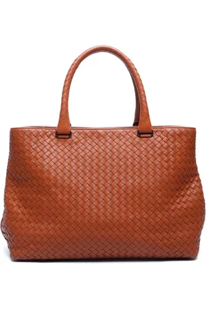 Bottega Veneta Bolso shopper de tejido Intrecciato
