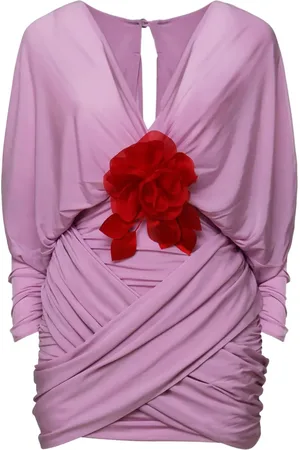 MAGDA BUTRYM Vestido corto con cuello en V