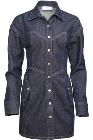 FLEUR DU MAL Vestido camisero vaquero