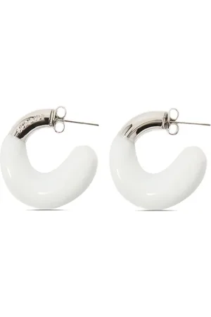 SUNNEI Pendientes con detalle de goma