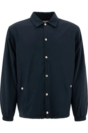 Maison Kitsuné Sobrecamisa con logo estampado