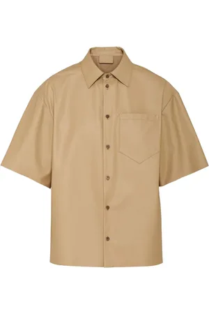 Prada Camisa de manga larga con bolsillos