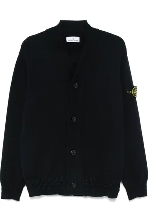 Stone Island Cárdigan con distintivo Compass