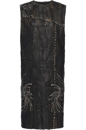 Prada Vestido con diseño patchwork