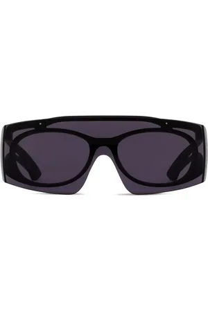 Alexander McQueen Gafas de sol con logo estampado