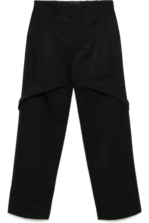 HELIOT EMIL Pantalones con detalle de capas