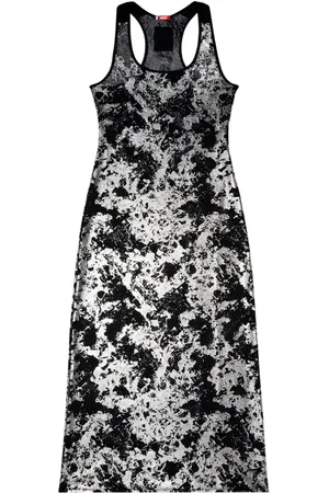 Diesel Vestido largo C-Finishnet de x Savage x Fenty