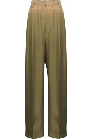 Prada Pantalones palazzo con efecto degradado