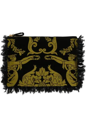 La DoubleJ Bolso de mano con querubines estampados