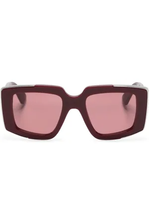Alexander McQueen Gafas de sol The Grip con montura cuadrada