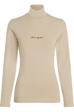 Karl Lagerfeld Camiseta con bordado Signature