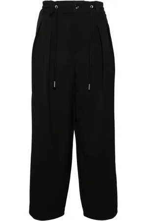 SONGZIO Pantalones con diseño cruzado