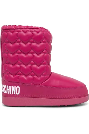 Moschino Botas con logo estampado