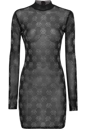 Philipp Plein Vestido con monograma