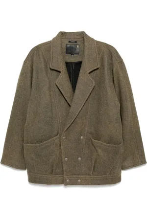R13 Blazer con doble botonadura
