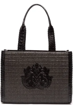 Isla Ibiza Bolso de hombro con apliques del logo