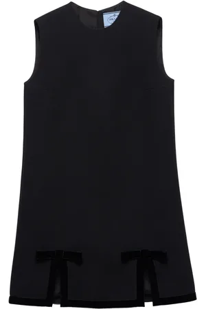 Prada Vestido corto con detalle de lazo