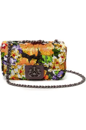 Isla Ibiza Bolso de hombro Anne mini con lentejuelas