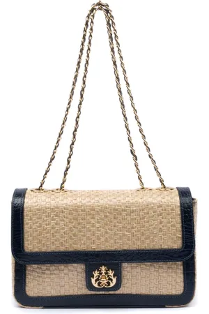 Isla Ibiza Bolso de hombro con placa del logo