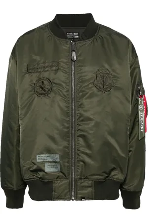 Izzue Chaqueta bómber Logo con cremallera