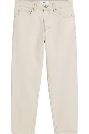 Ami Vaqueros de corte tapered con parches de logo