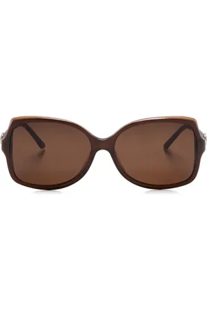 Bvlgari Gafas de sol con montura estilo mariposa