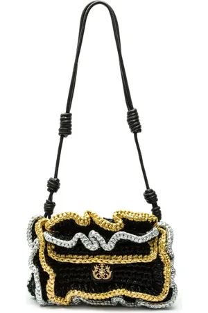 Isla Ibiza Bolso de hombro con placa del logo
