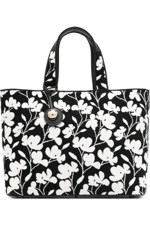 Furla Bolso shopper con motivo floral