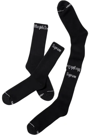 Supreme Pack de dos pares de calcetines Hanes de x MM6 Maison Margiela