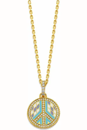 BUDDHA MAMA Colgante Peace en oro amarillo de 20 ct