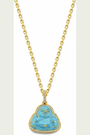 BUDDHA MAMA Charm Buddha en oro amarillo de 20 ct con diamantes