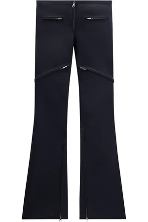 Courrèges Pantalones Ellipse de talle bajo