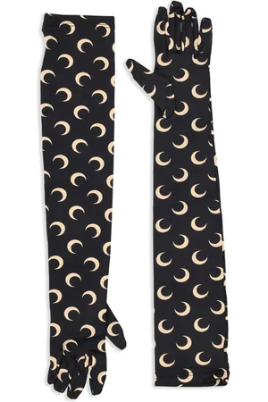 Marine Serre Guantes Crescent Moon