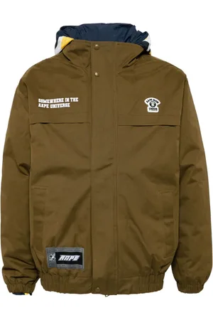 A Bathing Ape Chaqueta con capucha y logo