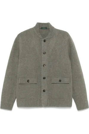 ZANONE Chaqueta bómber de punto