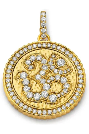 BUDDHA MAMA Colgante en oro amarillo de 20 ct con diamantes