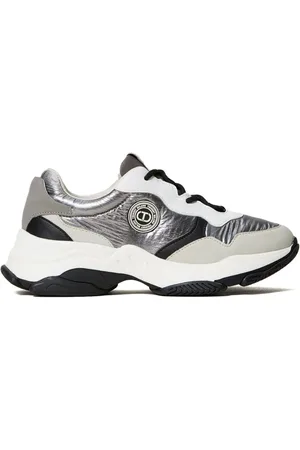 Twin-Set Zapatillas con parche del logo