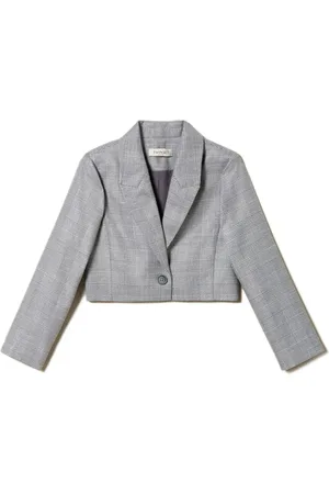 Twin-Set Blazer a cuadros príncipe de Gales