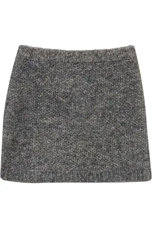 Twin-Set Falda corta de bouclé