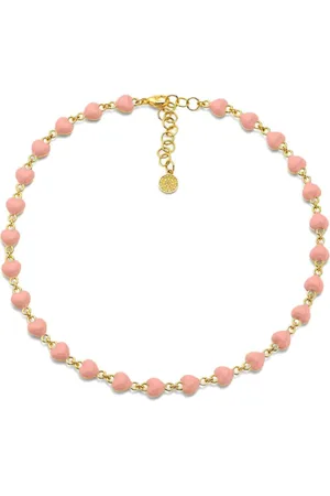 BUDDHA MAMA Collar en oro amarillo de 20 ct con motivo de corazón