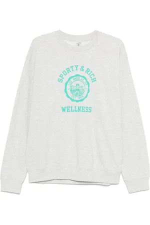 Sporty & Rich Sudadera Emblem con cuello redondo