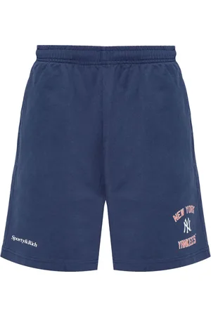 Sporty & Rich Pantalones cortos de chándal con logo de x 47 x New York Yankees